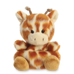 Plüsch Giraffe, Safara, braun-beige, Palm Pals, 13cm, Aurora World