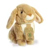 Plüsch Hase, Häschen braun-weiß, Eco Nation, 23cm, Aurora World
