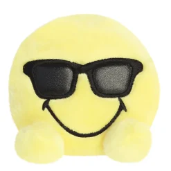 Plüsch Smiley Shades mit Sonnenbrille, gelb-schwarz, Palm Pals, 13cm, Aurora World
