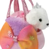 Plüsch Tasche mit Stofftier, Hund, Welpe Princess Big Bow, Fancy Pals, 20cm, Aurora World