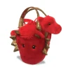 Plüsch Tasche mit Stofftier, Drache rot-gold, Fancy Pals, 20cm, Aurora World
