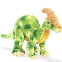 Plüschtier Dinosaurier Parasaurolophus, grün-orange, 36cm, Aurora World