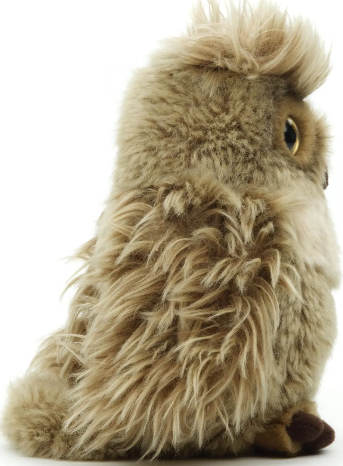 Plüschtier Eule, Uhu Virginia, Horneule, braun, 23cm, Uni Toys