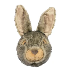 Plüschtier Hase, Wandhalter Hasenkopf, 30cm, Mars & More