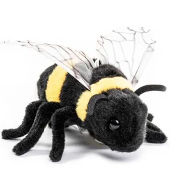 Plüschtier Hummel, gelb-schwarz, 17cm, Uni Toys
