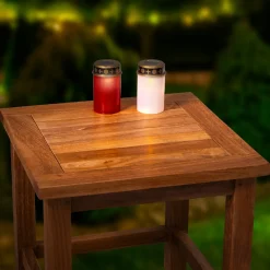 Solar Grablicht rot,12cm, Lumineo