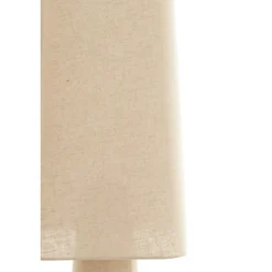 Stehlampe Mikko Leinen Natur, schlichte quadratische Stehleuchte, 176cm, Light & Living