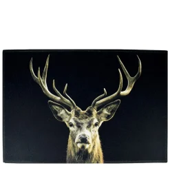 Textil Fußmatte Hirsch, Rotwild, 75x50cm, Mars & More