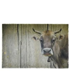 Textil Tischset Kuh, Schweizer Kuh, 40x30cm, Mars & More