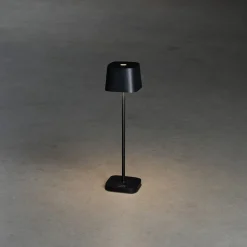 Tischleuchte Capri Mini schwarz, 25cm, Konstsmide