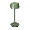 Tischleuchte Lyon grün/grau, 30cm, Konstsmide
