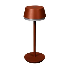 Tischleuchte Lyon terracotta, 30cm, Konstsmide