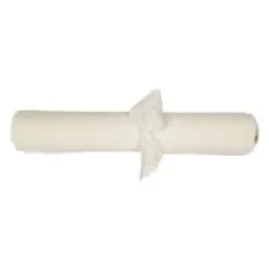 Tischläufer Chiffon-Band cream