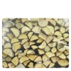 Tischset Holz, Kaminholz, 40x30cm, MDF-Kork, Mars & More