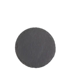 Untersetzer aus Schieferstein, runde Schieferplatten, Set/4, Ø10cm