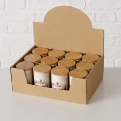 Vorratsdosen Weihnachtsmann Carrie, 3 versch. Motive, 7x5cm, Boltze Home Collections