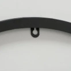 Wandobjekt Hirsch Ludwig, Metallschild mit Spruch: Servus, Ø50cm, Boltze Home Collections