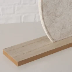 Winter-Aufsteller Frosty: Schneemann mit Pudelmütze und Ohrschützer, Boltze Home Collections